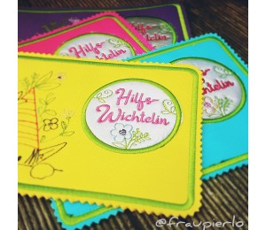 Stickdatei ITH - Mug Rug Wichtel